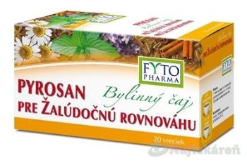 FYTO Bylinný čaj PYROSAN pre žalúdočnú rovnováhu, 20x1,5g