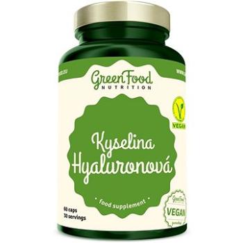 GreenFood Nutrition Kyselina Hyalurónová 60cps (8594193922109)