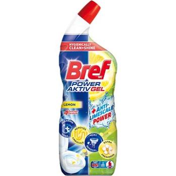 Bref Power Aktiv Gel WC čistič s efektom osviežovača vzduchu lemon 0,7 l (9000101312133)