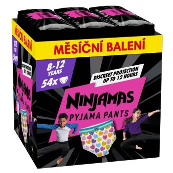 PAMPERS Ninjamas pants S8 Heart 27 - 43 kg 54 kusov