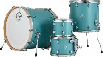 Dixon PODCSTM422-01-QB Cornerstone Maple Shellset Satin Quetzal Blue Akustická bicia sada