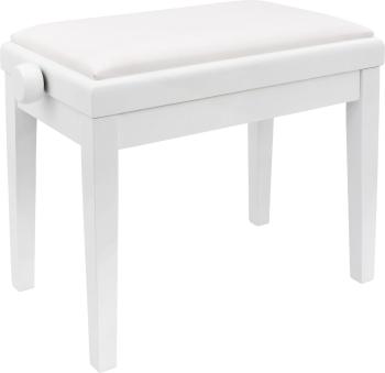 Pianonova HY-PJ023 Drevená klavírna stolička White Gloss