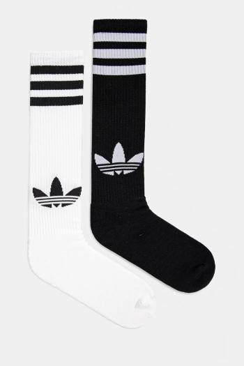 Ponožky adidas Originals 2-pak biela farba, JC8878