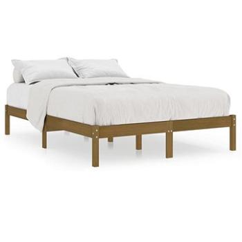 Shumee medovo hnedý borovica 120 × 190 cm UK Small Double, 809990