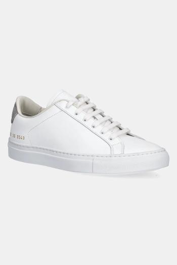 Kožené tenisky Common Projects Retro Classic dámske, biela farba, 6188