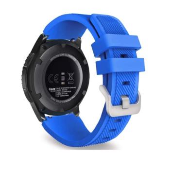 BStrap Silicone Sport remienok na Samsung Gear S3, coral blue (SSG006C05)