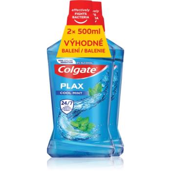 Colgate Plax Cool Mint bylinková ústna voda 2x500 ml