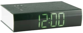 Karlsson Designové LED hodiny - budík Book KA5861GR