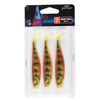 Fox rage gumová nástraha pro shad ultra uv pacs bright perch -10 cm 3 kusy