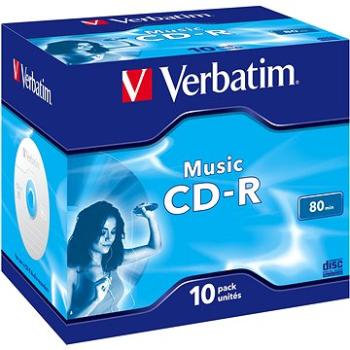 VERBATIM CD-R 80 MUSIC box 10pck/BAL (43365)