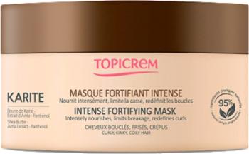 Topicrem Vyživujúca a posilňujúca maska pre kučeravé a krepaté vlasy Karite (Intense Fortifying Mask) 250 ml