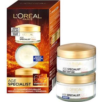 ĽORÉAL PARIS Age Specialist 65+ Sada denného 50 ml a nočného krému 50 ml (8592807455029)