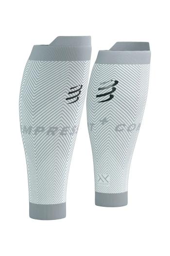 Lýtkové kompresné návleky Compressport R2 Oxygen biela farba, SU00048B