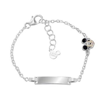 Disney Nežný strieborný náramok Mickey Mouse BS00097SL-47.CS