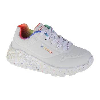 Skechers  Uno Lite Rainbow Speckle  Nízke tenisky Biela