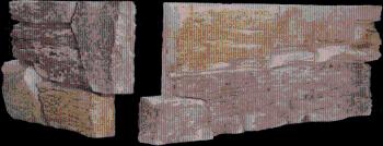 Krajovka Vaspo Břidlice Hradní béžovohnědá 14,5x38,5x23 cm V523021