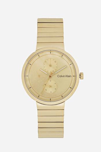 Hodinky Calvin Klein dámske, zlatá farba, 25100030