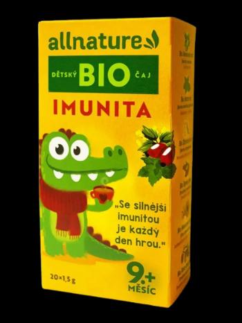 ALLNATURE BIO Detský čaj Imunita 20 x 1.5 g