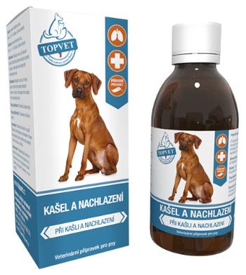 TOPVET Sirup na kašeľ a prechladnutie pre psov 200 ml