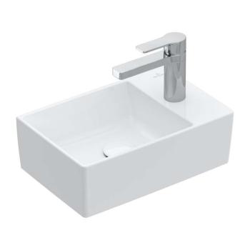 VILLEROY & BOCH - Memento 2.0 Umývadielko, 40x26 cm, bez prepadu, 1 otvor na batériu, alpská biela 43234001
