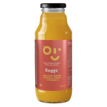 BEGGS Nápoj tropické ovocie 4m+ BIO 300 ml