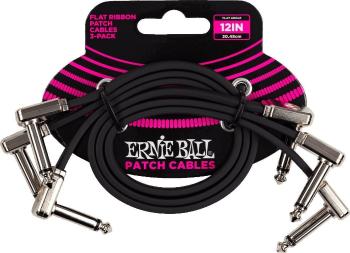 Ernie Ball P06222 30 cm Zalomený - Zalomený Patch kábel