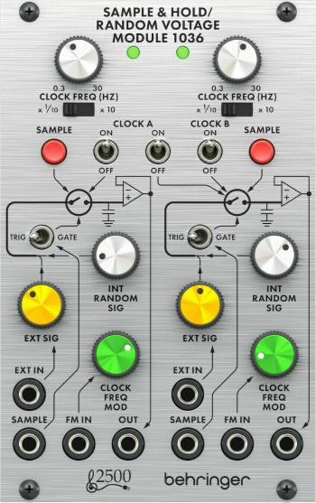 Behringer Sample & Hold Random Voltage 1036 Modulárny systém