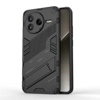 BIB Ochranný obal so stojanom pre Xiaomi Poco F7 Pro čierny