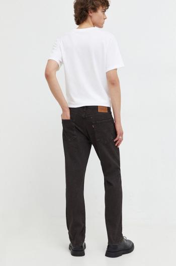 Rifle Levi's 502 TAPER pánske, hnedá farba