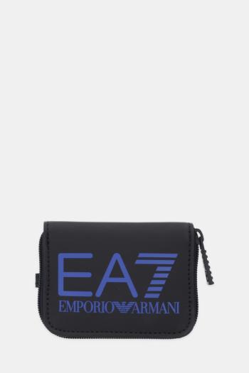 Peňaženka EA7 Emporio Armani čierna farba, 3R910.245055