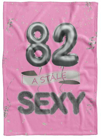 Deka Stále sexy – Ružová (vek: 82, Podšitie baránkom: NE)