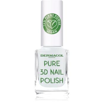 Dermacol Pure 3D lak na nechty odtieň 02 Absolute White 11 ml