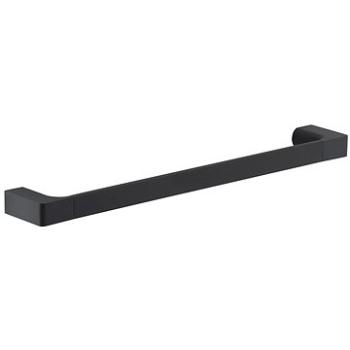 GEDY PIRENEI držiak na uteráky 450 × 66 mm, čierny matný (PI214514)
