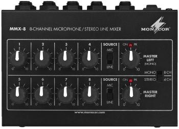 Monacor MMX-8 Analógový mixpult