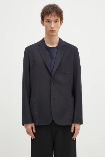 Sako s prímesou vlny Paul Smith tmavomodrá farba, M1R-2321-P02571