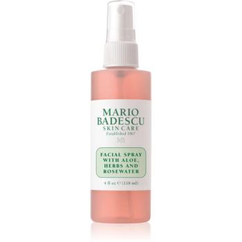 Mario Badescu Facial Spray with Aloe, Herbs and Rosewater tonizačná pleťová hmla pre rozjasnenie a hydratáciu 118 ml