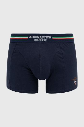 Boxerky Aeronautica Militare (2-pak) pánske, tmavomodrá farba