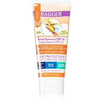 Badger Sun detský krém na opaľovanie SPF 30 87 ml