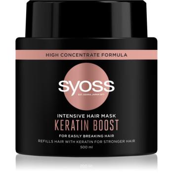 Syoss Keratin keratinová maska na vlasy 500 ml