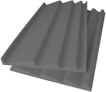 Mega Acoustic WAVE Panel AB 120x60 Light Gray Absorpčný penový panel