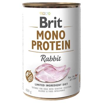 Brit MONO PROTEIN Rabbit konzerva pre psov 400 g