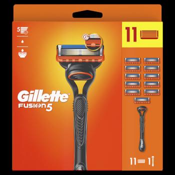 GILLETTE Fusion5 Holiaci strojček + Náhradná hlavica 11 ks