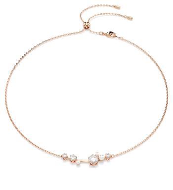 Swarovski Pozlátený náhrdelník s krištáľovými perlami a zirkónmi Constella 5729504