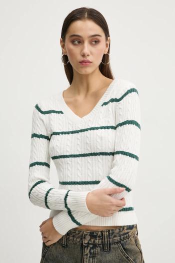 Sveter Hollister Co. dámsky, béžová farba, KI350-4261