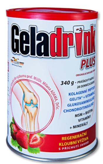 GELADRINK Plus jahoda 340 g