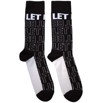 Let It Be Text Outlines Repeat