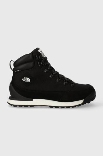 Topánky The North Face Back-To-Berkeley IV Textile WP pánske, čierna farba