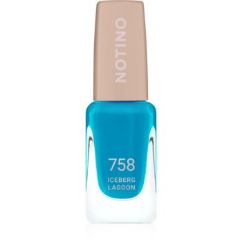 Notino Gel Effect Nail Polish lak na nechty s gélovým efektom 758 Iceberg Lagoon 10 ml