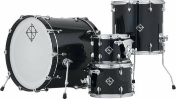 Dixon PODCSTM422-01-PB Cornerstone Maple Shellset Piano Black Gloss Akustická bicia sada