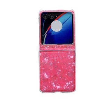 PEARL Ochranný kryt pre Motorola Razr 50 RED PINK